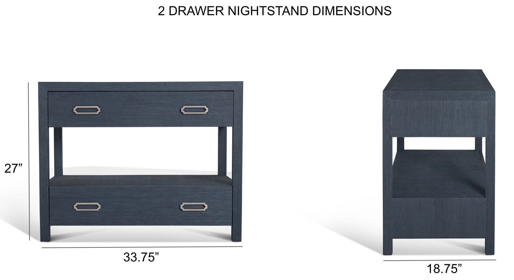 raffia nightstand image shows product size