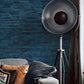 Banana Leaf Wallcovering Ocean Blue - 1 Roll 36" Wide x 288" long