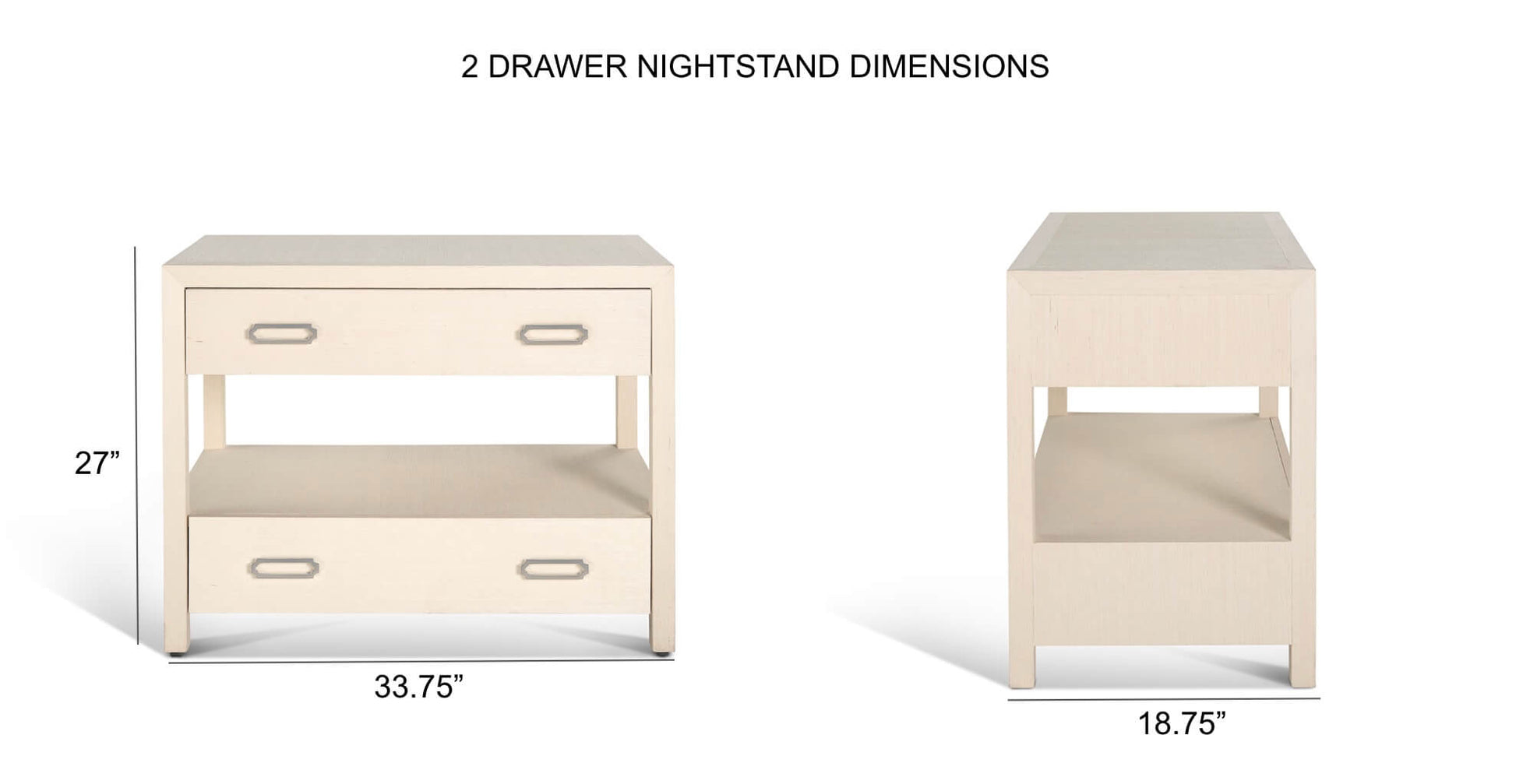 raffia nightstand image shows product size